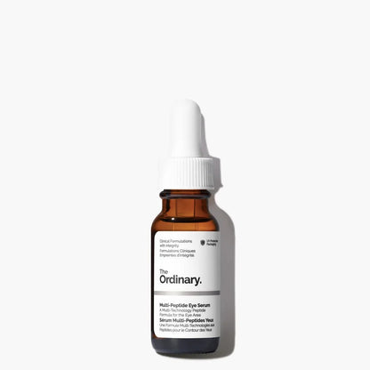 The Ordinary Multi-Peptide Eye Serum advanced clinical treatment for dark circles, puffiness, and crow's feet - Official US Edition.