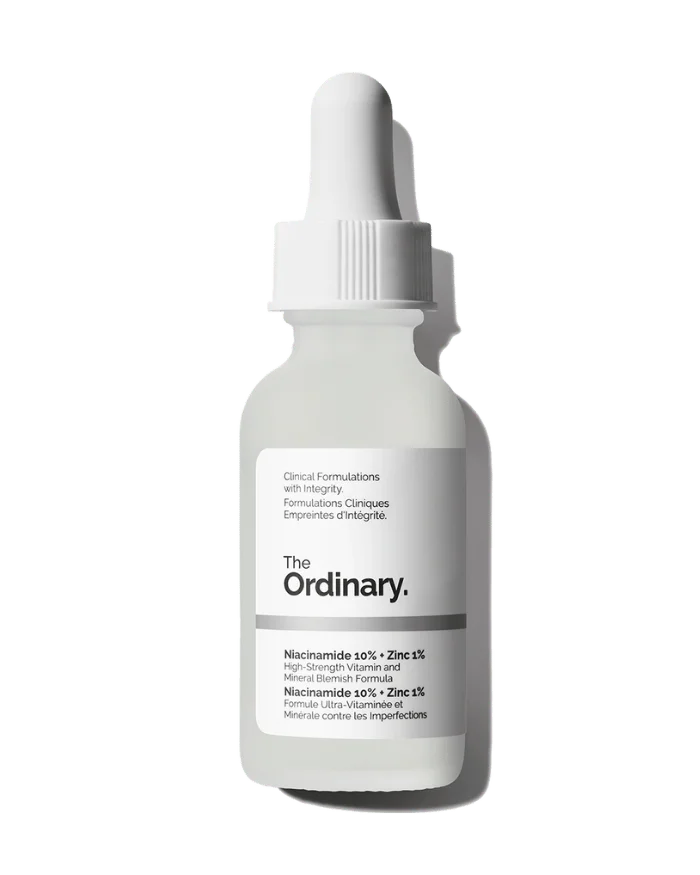 The Ordinary Niacinamide 10% + Zinc 1% advanced blemish and sebum control serum for oily and combination skin - Official US Edition.