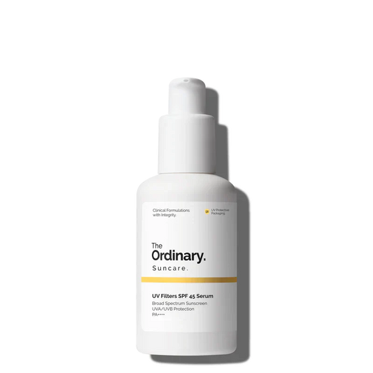 The Ordinary UV Filters SPF 45 Serum invisible broad-spectrum sun protection with ceramides and a weightless finish - Official US Edition.