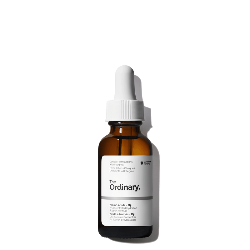 The Ordinary Amino Acids + B5 30ml bottle for ultra-thin hydration, barrier support and skin softening - Official US Edition.