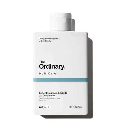 The Ordinary Behentrimonium Chloride 2% Conditioner 240ml bottle for lightweight smoothing and detangling - Official US Edition.