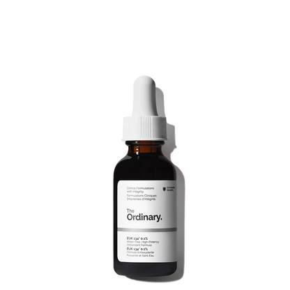 The Ordinary EUK 134 0.1% 30ml bottle for advanced self-regenerating antioxidant protection - Official US Edition.