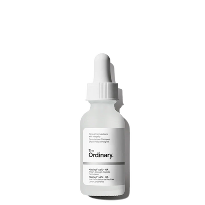 The Ordinary Matrixyl 10% + HA high-strength peptide serum for firming and deep wrinkle repair - Official US Edition.