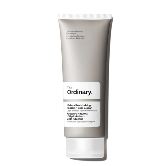 The Ordinary Natural Moisturizing Factors + Beta Glucan lightweight clear gel moisturizer for oily and combination skin - Official US Edition.